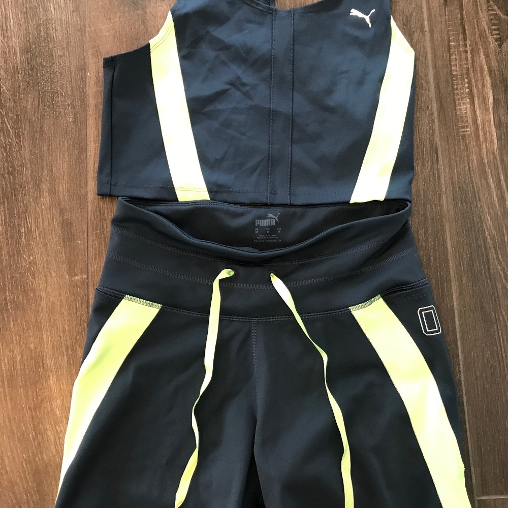 Puma Women’s Athletic Shorts & Tank Set NWOT